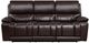 New Classic® Home Furnishings Cicero Brown Leather Reclining Sofa -1