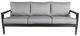 CabanaCoast® Customizable Studio Aluminum/Fabric Outdoor Sofa-1