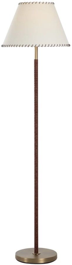 Renwil® Elea Dark Antique Brushed Brass Floor Lamp-3