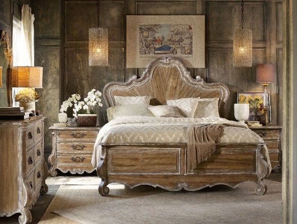 Hooker® Furniture Chatelet Caramel Froth Nightstand-1