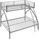 Homelegance® Bailey Gray Youth Twin Over Full Bunk Bed-5