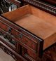 Furniture of America® Picardy Brown Cherry Hutch and Buffet Set-3