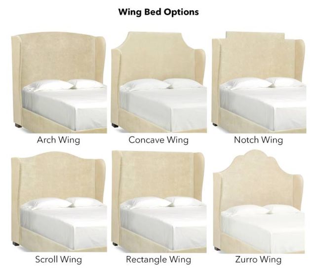 Parker Southern Customizable Dream Creations Wing Headboard-2