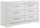 Coaster® Ives White High Gloss Dresser-0
