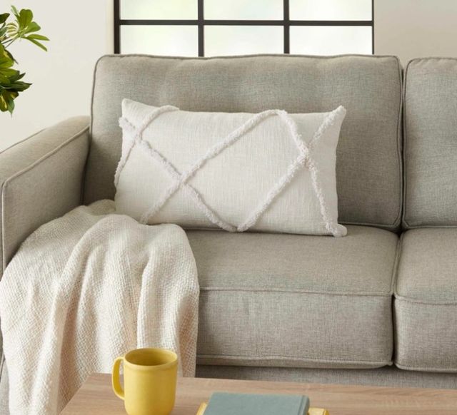 Nourison Home™ Lifestyle White Throw Pillow-3