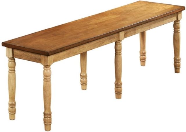 Winners Only® Quails Run Almond/Wheat 60" Bench-0