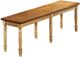 Winners Only® Quails Run Almond/Wheat 60" Bench-0