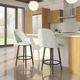 Amisco Customizable Zahra Swivel Bar Stool-1