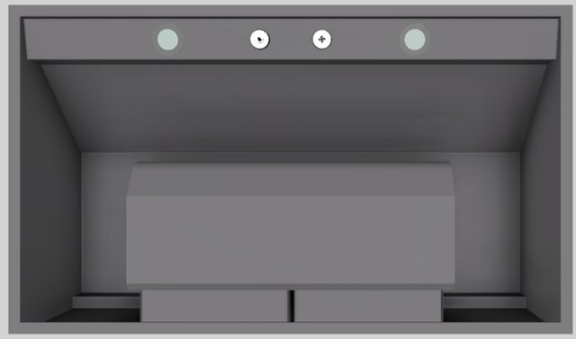 Vent-A-Hood® 36" Under Cabinet Range Hood-Gunsmoke-2