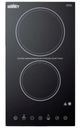 Summit® 15" Black Electric Cooktop-0