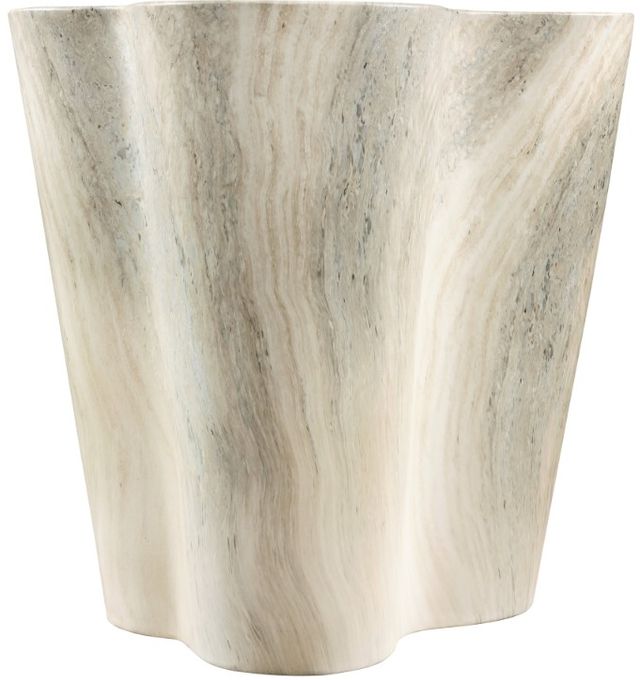 Meridian Furniture Monza Travertine End Table-1