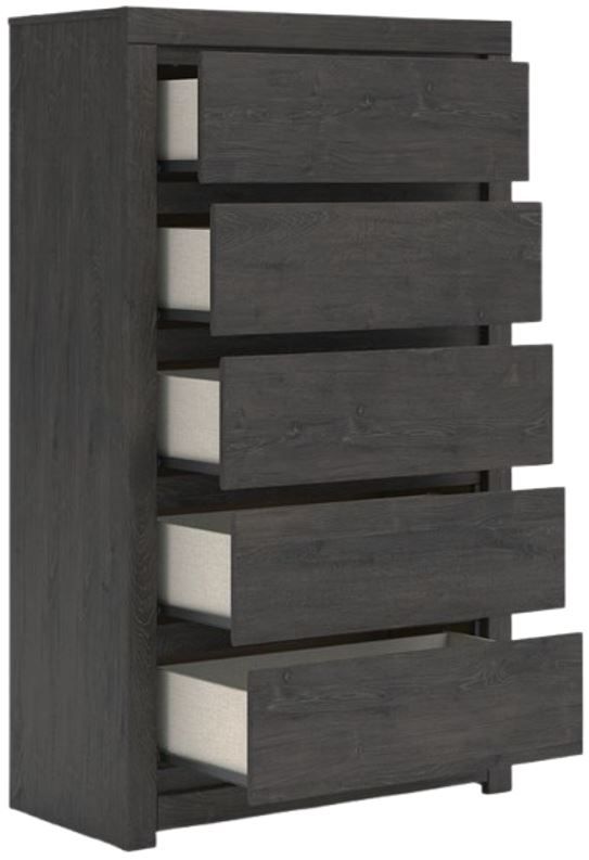 Signature Design by Ashley® Fraluna Charcoal Chest-1