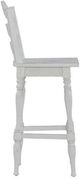 Liberty Furniture Magnolia Manor Antique White Ladderback Swivel Bar Stool-3