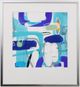 Stylecraft In the Blue Dark Blue/Gray/Light Blue/Light Green/Purple Wall Art-0