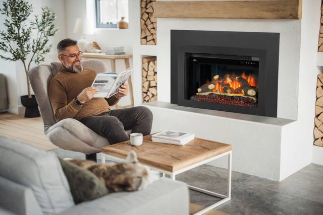 Napoleon Rosedale™ 3 Series 29'' Black Insert Electric Fireplace-4