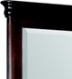 Durham Furniture Chateau Fontaine Candlelight Cherry Landscape Mirror-1