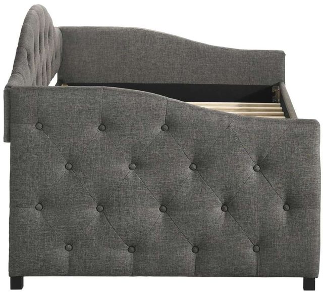 Coaster® Sadie Grey Upholstered Twin Daybed with Trundle-2