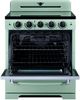 Unique® Appliances Classic Retro 30" Summer Mint Green Slide In Induction Range-5