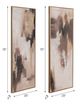 Sagebrook Home Caster 2-Piece Wall Art Set-1