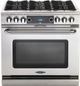 Capital Cooking™ Connoisseurian 36" Stainless Steel Pro Style Dual Fuel Range-0