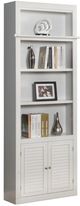 Parker House® Boca 7-Piece Cottage White Entertainment Wall with Corner Bookcase Set-3