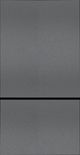 Gaggenau Vario Cooling Expressive Series 36" Dark Brushed Stainless Steel Refrigerator Door Panel-0