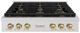 ZLINE Paramount Autograph Edition 36" Satin Stainless Steel Gas Cooktop with Champagne Bronze Accents-0