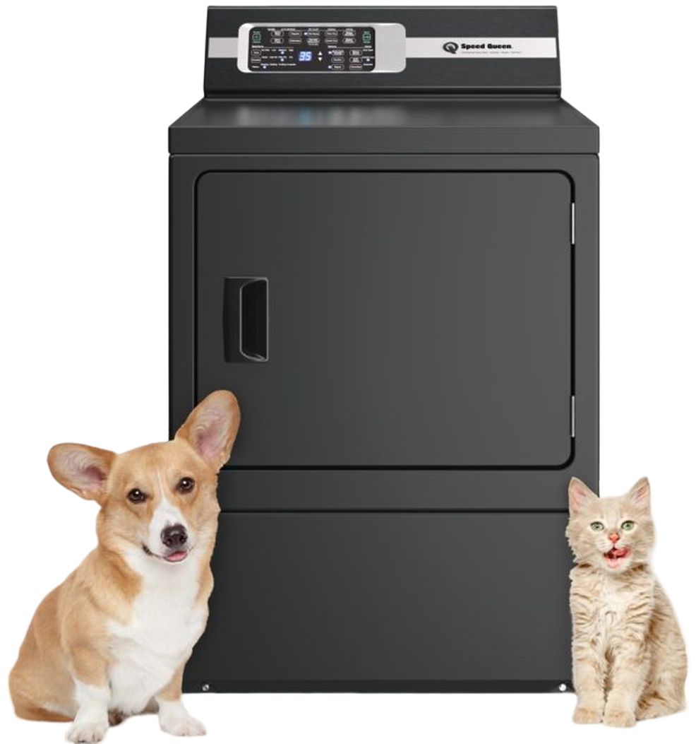 Speed Queen® Matte Black Laundry Pair | Contractors Home