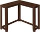 Monarch Specialties Inc. Cherry 36" Corner Console Table-0