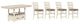 Bernards Bellamy Lane 5-Piece Whitewash Counter Height Dining Set-0