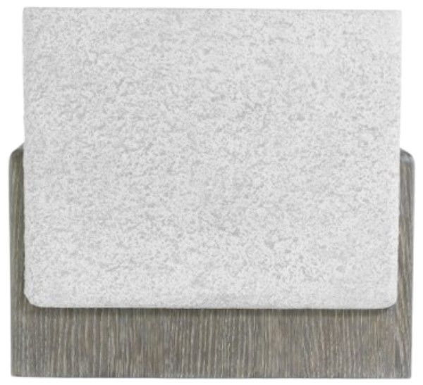Bernhardt Monolith Millstone Top with Puma Side Table-2