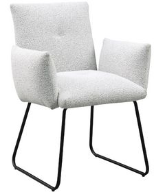 Coaster® Ackland Light Gray/Black Arm Chair