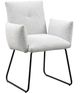 Coaster® Ackland Light Gray/Black Arm Chair-0