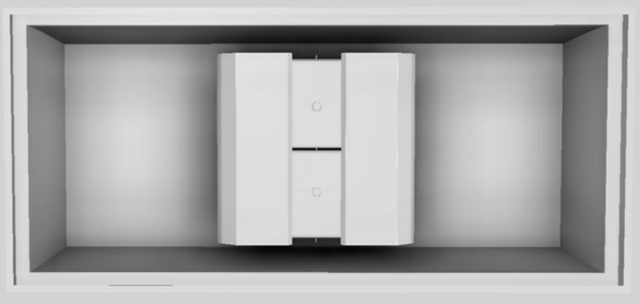 Vent-A-Hood® Designer Series 66" Stainless Steel Island Range Hood-2