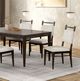 Furniture of America® Woolwich 7-Piece Dark Walnut Dining Table Set-1
