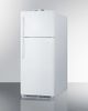 Summit® 18.0 Cu. Ft. White Top Freezer Refrigerator-1