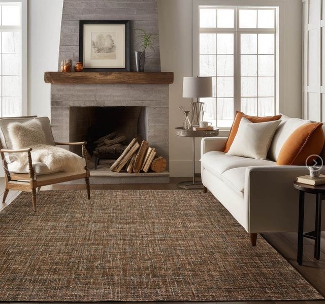 Dalyn™ Rug Company Abruzzo Chocolate 5'x8' Area Rug-4