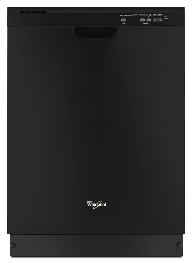 Whirlpool 24 Built In Dishwasher Black Stan s Home Store