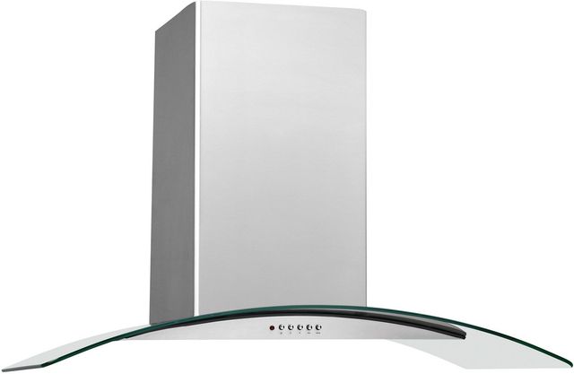 Frigidaire® 36" Stainless Steel Glass Canopy Wall Ventilation-3