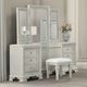 Furniture of America® Stella Mia Creamy White Vanity Set-2