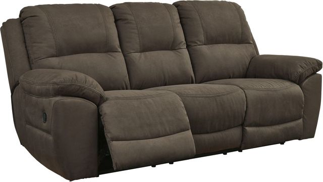 Signature Design by Ashley® Next-Gen Gaucho Espresso Manual Reclining Sofa-0