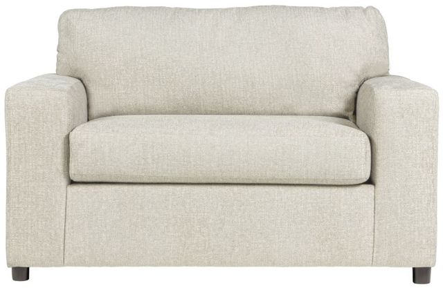 New Classic® Home Furnishings Kylo Chiffon Natural Cuddle Chair-2