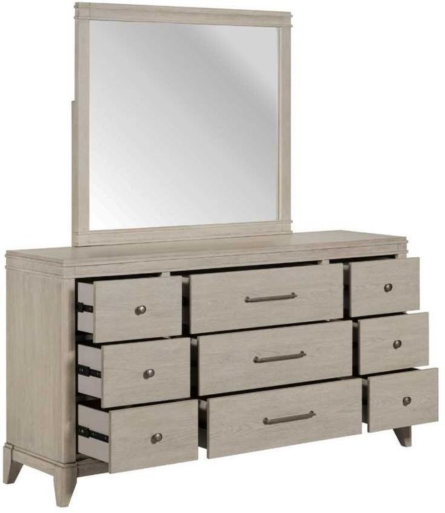 Liberty Furniture New Haven Sanctuary White Dresser and Mirror-4
