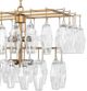 Classic Home Tressia Brass Chandelier-2