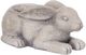 A & B Home Neutral Gray Manon Rabbit Planter-0