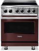 Viking® 30" Kalamata Red Freestanding Induction Range-0
