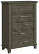 Elements International Canterbury Gray Chest-0