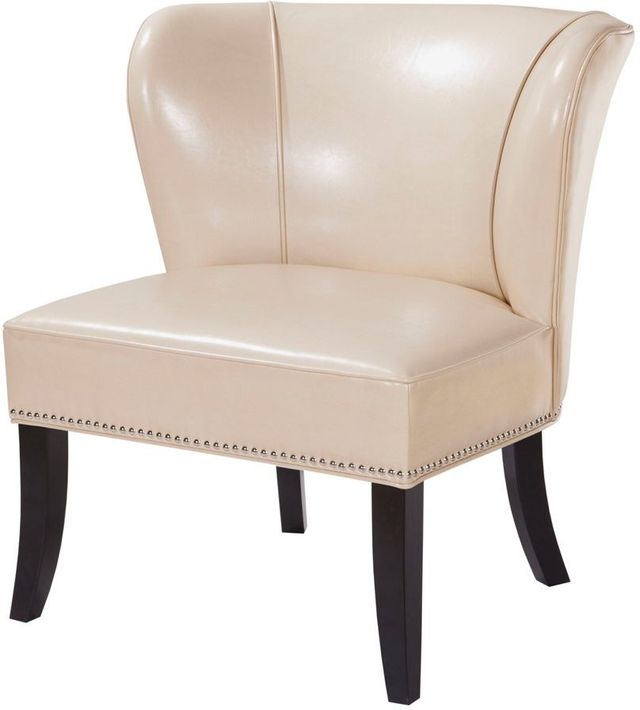 Olliix by Madison Park Ivory Hilton Armless Accent Chair-0