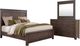 Liberty Furniture Thornwood Hills 3-Piece Rock Beaten Brown California King Panel Bed Set-0