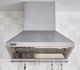 Viking® 3 Series 30" Splash Chimney Wall Hood with Standard Ventilator-1